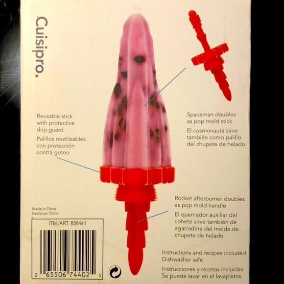 NEW Snip-Fit Rocket Pop Molds set of 6 - Picture 4 of 4